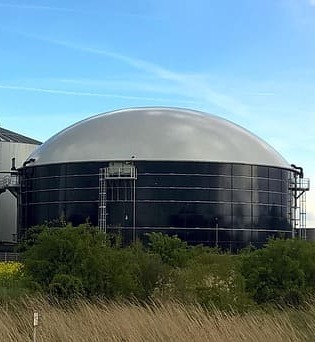 Cuve de méthaniseur