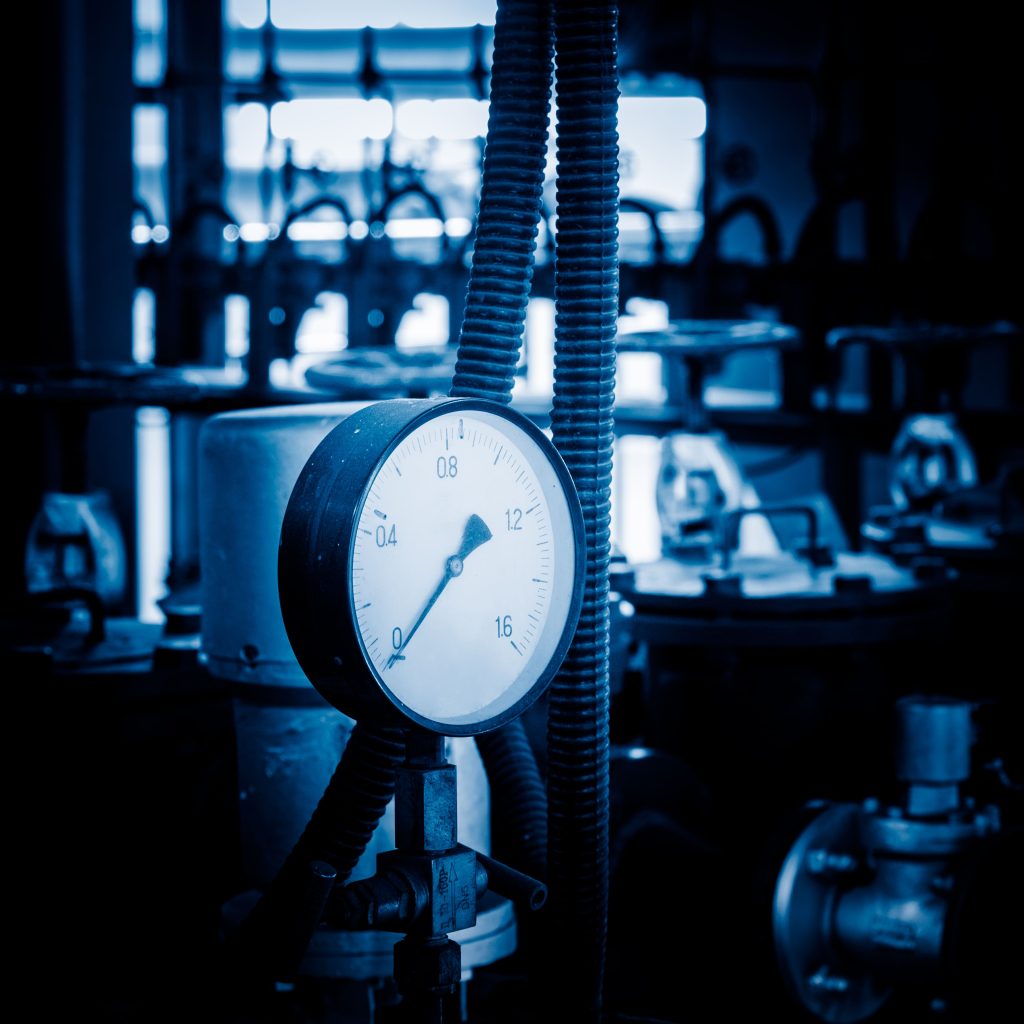 La pression du biogaz